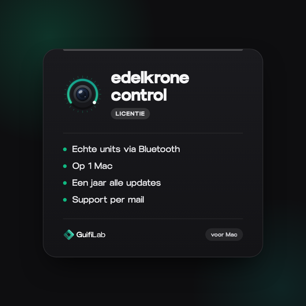 GuifiLab edelkrone control